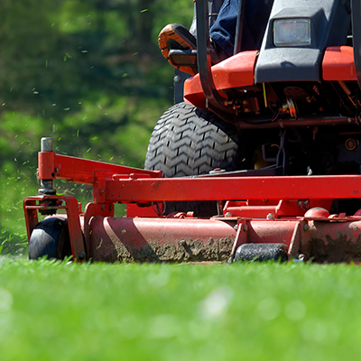 Lawn mowing